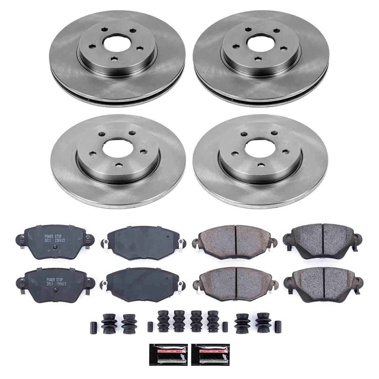 Autospecialty By Power Stop 1-Click Daily Driver Brake Kits