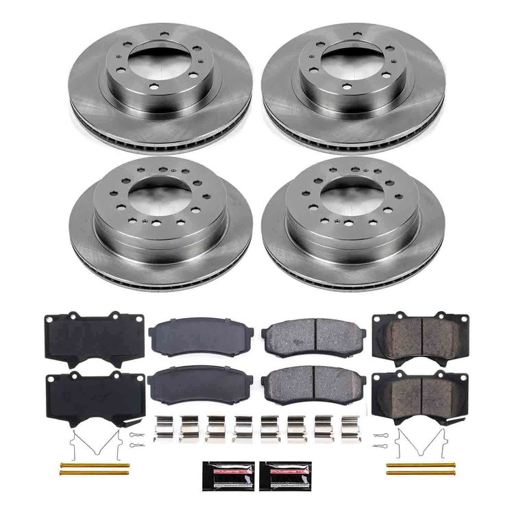 Autospecialty By Power Stop 1-Click Daily Driver Brake Kits