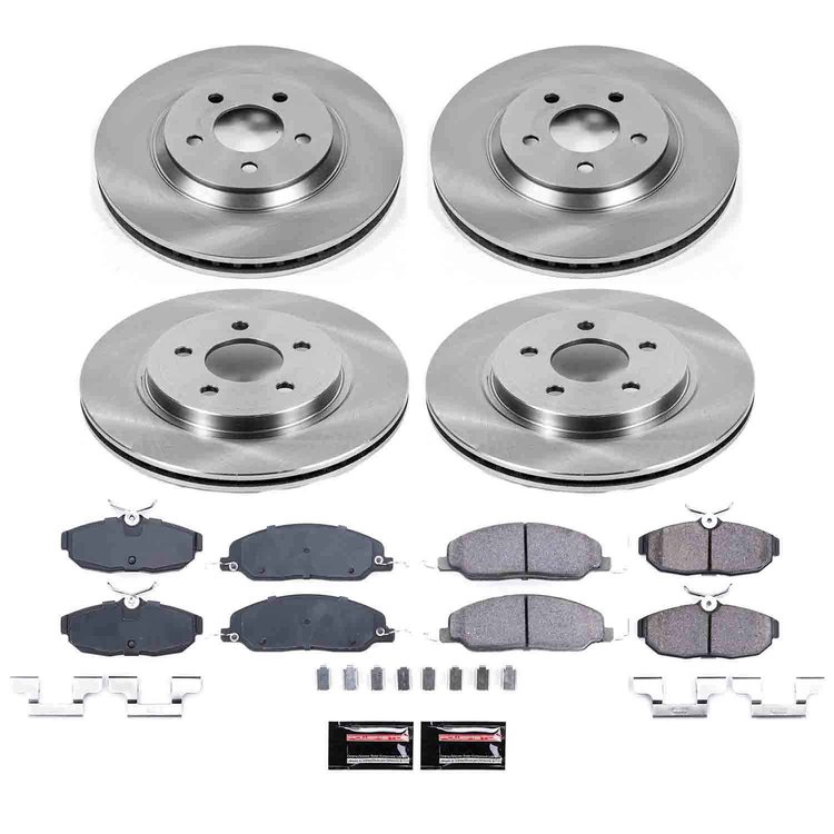 Autospecialty By Power Stop 1-Click Daily Driver Brake Kits