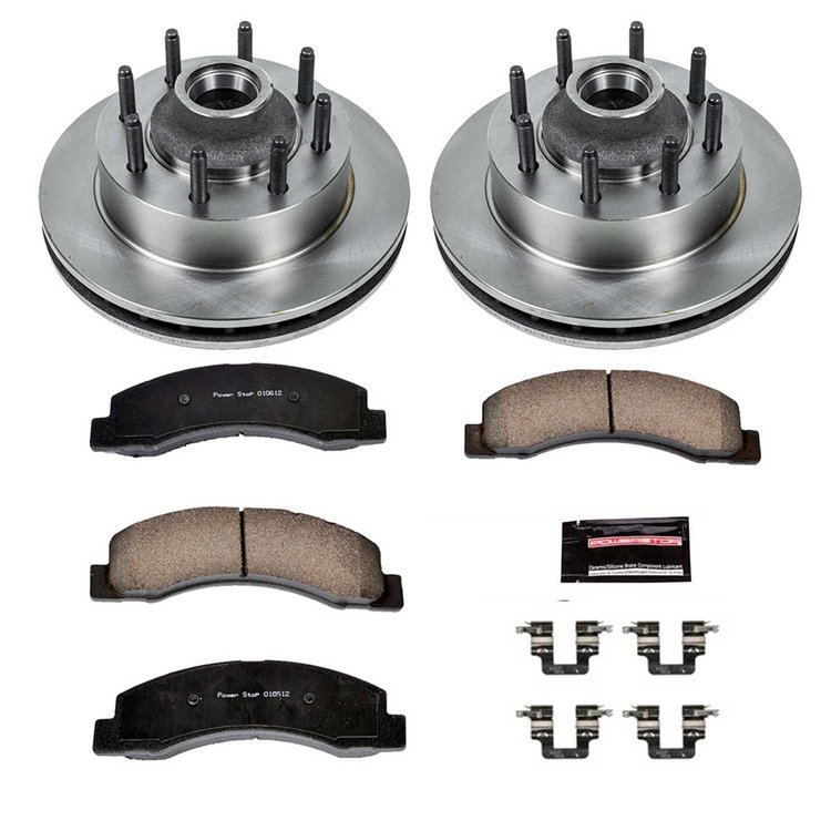 Autospecialty OE Stock Replacement 1-Click Daily Driver Brake Kit
