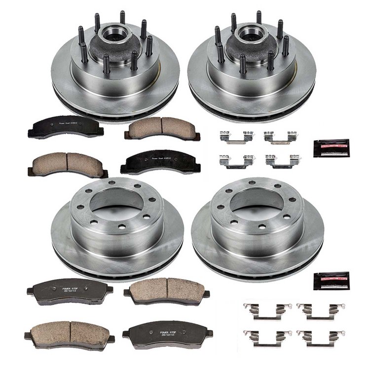 Autospecialty By Power Stop 1-Click Daily Driver Brake Kits