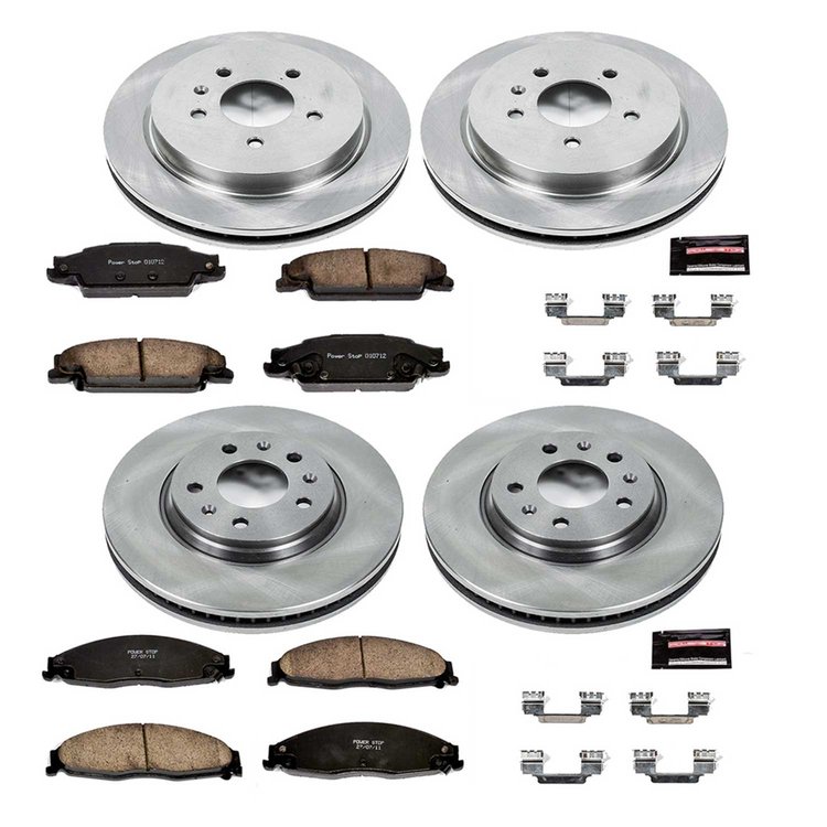 Autospecialty By Power Stop 1-Click Daily Driver Brake Kits