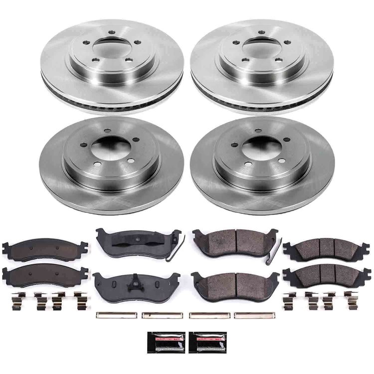 Autospecialty By Power Stop 1-Click Daily Driver Brake Kits