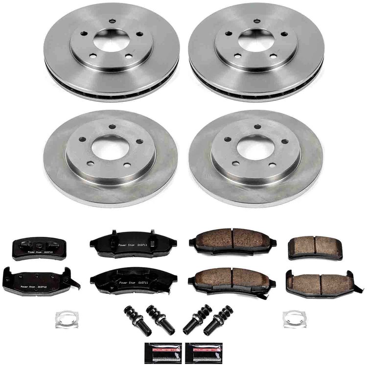 Autospecialty By Power Stop 1-Click Daily Driver Brake Kits