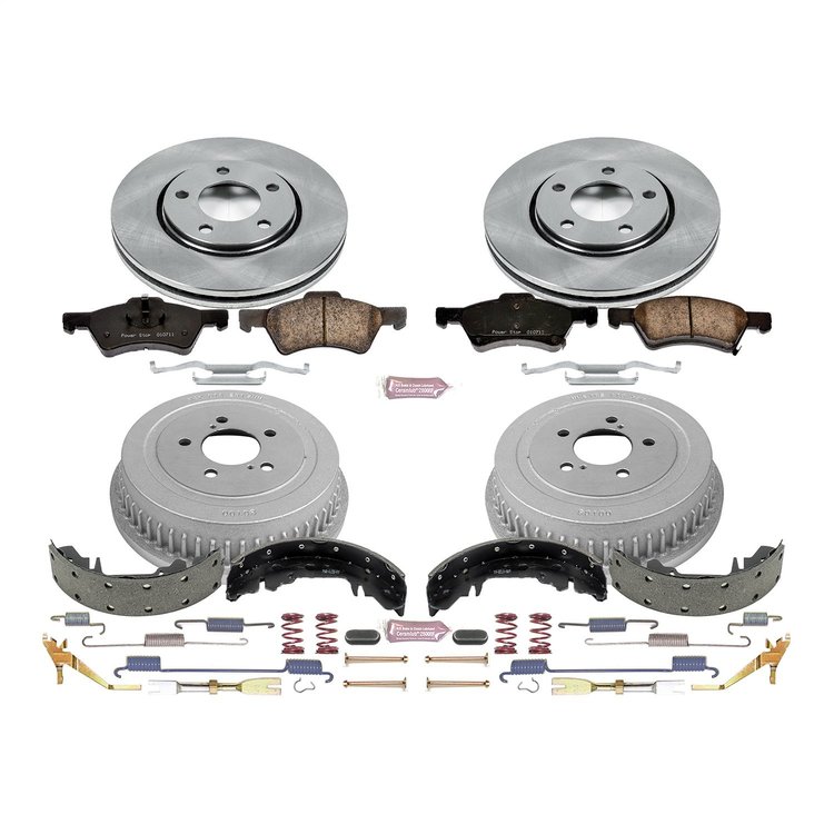Autospecialty OE Stock Replacement 1-Click Daily Driver Brake Kit