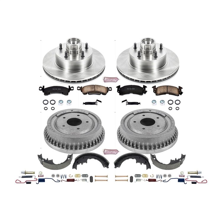 Autospecialty OE Stock Replacement 1-Click Daily Driver Brake Kit