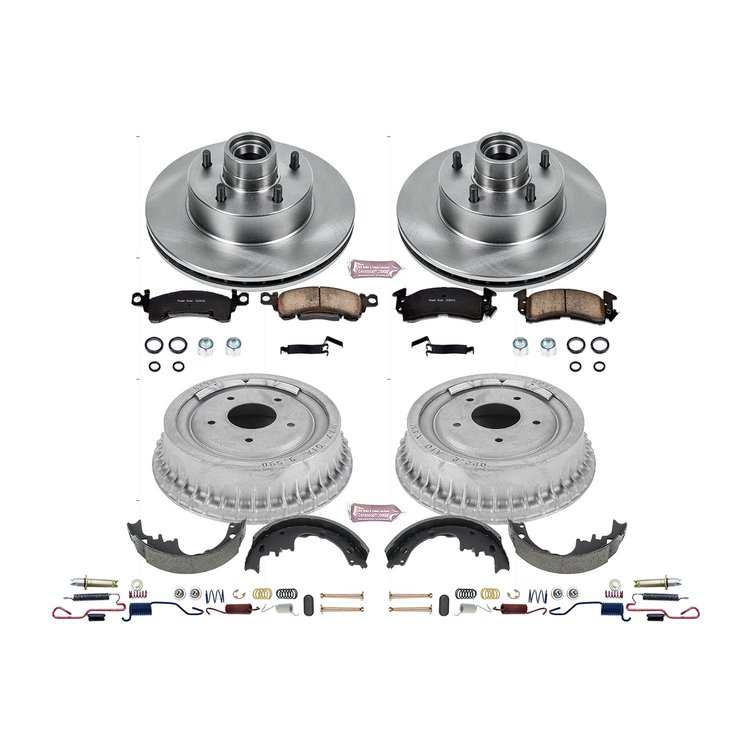 Autospecialty OE Stock Replacement 1-Click Daily Driver Brake Kit