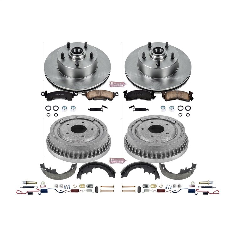 Autospecialty OE Stock Replacement 1-Click Daily Driver Brake Kit