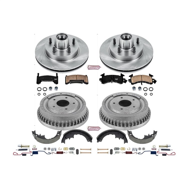 Autospecialty OE Stock Replacement 1-Click Daily Driver Brake Kit