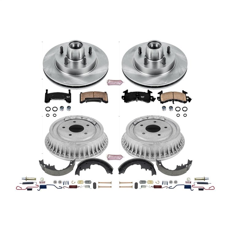Autospecialty OE Stock Replacement 1-Click Daily Driver Brake Kit