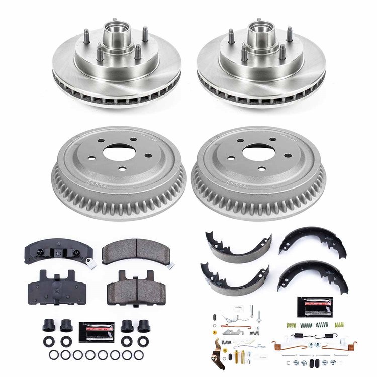 Autospecialty OE Stock Replacement 1-Click Daily Driver Brake Kit