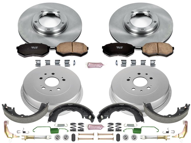 Autospecialty OE Stock Replacement 1-Click Daily Driver Brake Kit