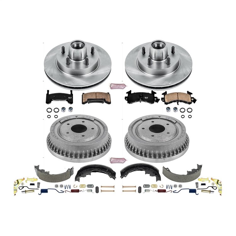 Autospecialty OE Stock Replacement 1-Click Daily Driver Brake Kit