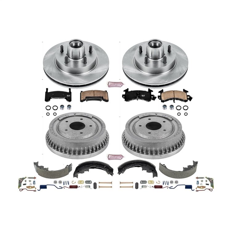 Autospecialty OE Stock Replacement 1-Click Daily Driver Brake Kit