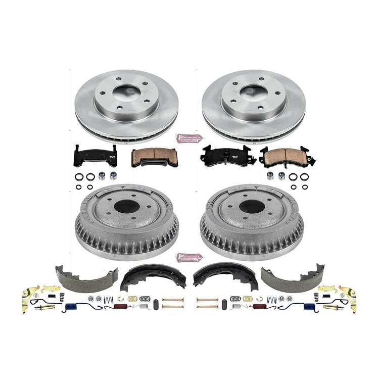 Autospecialty OE Stock Replacement 1-Click Daily Driver Brake Kit