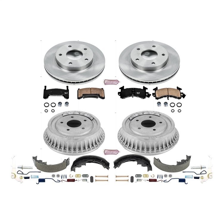 Autospecialty OE Stock Replacement 1-Click Daily Driver Brake Kit