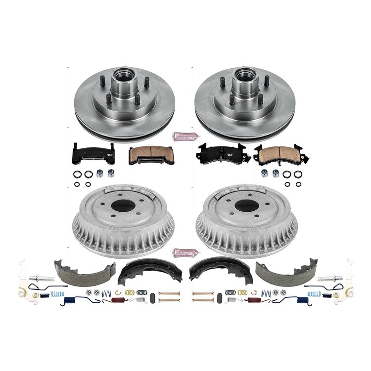 Autospecialty OE Stock Replacement 1-Click Daily Driver Brake Kit