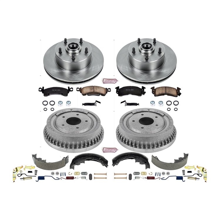 Autospecialty OE Stock Replacement 1-Click Daily Driver Brake Kit