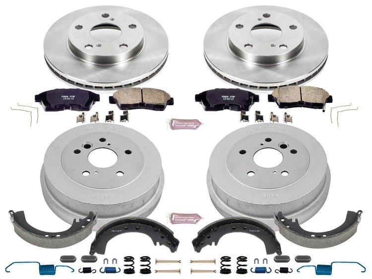 Autospecialty OE Stock Replacement 1-Click Daily Driver Brake Kit