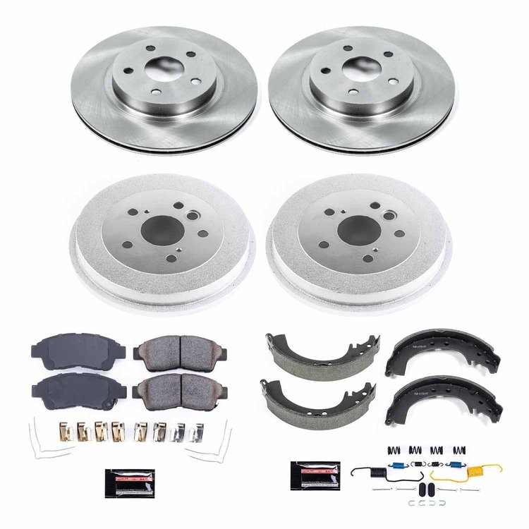 Autospecialty OE Stock Replacement 1-Click Daily Driver Brake Kit