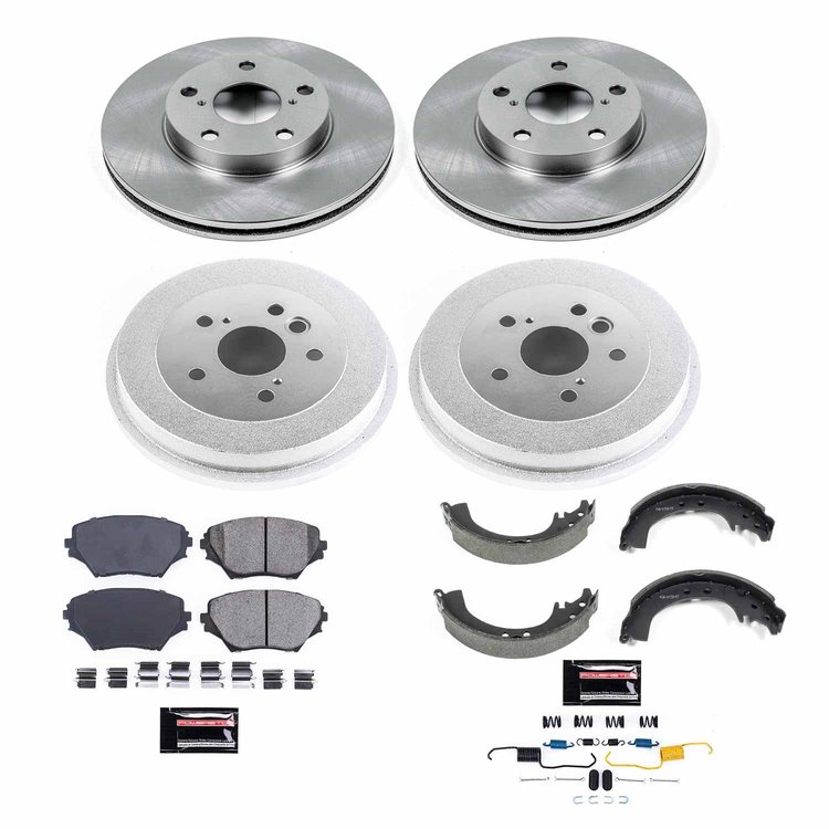 Autospecialty OE Stock Replacement 1-Click Daily Driver Brake Kit