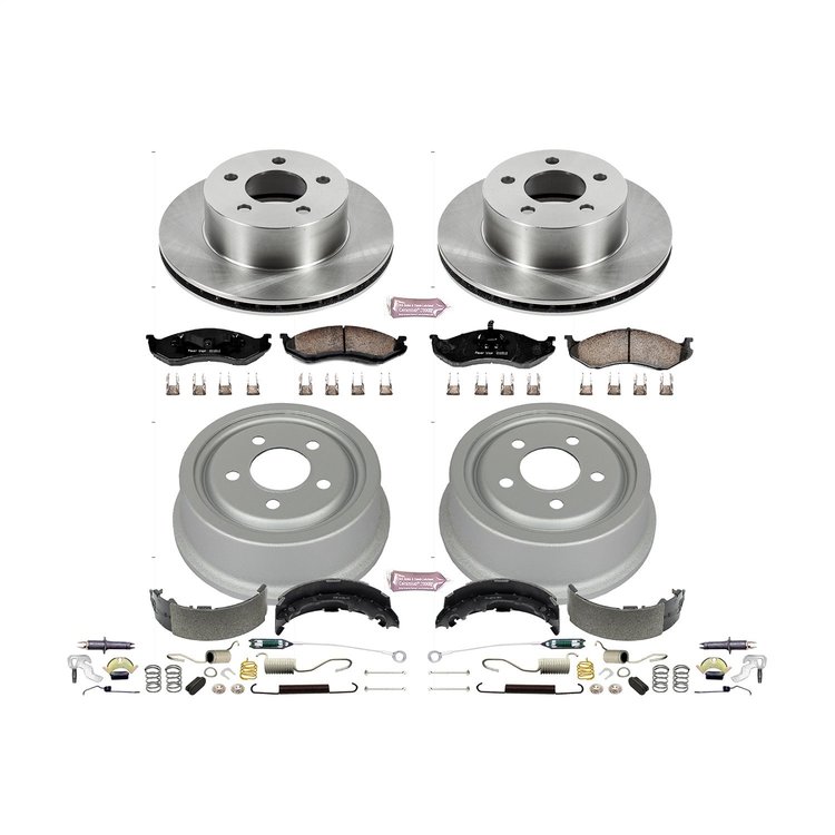 Autospecialty OE Stock Replacement 1-Click Daily Driver Brake Kit