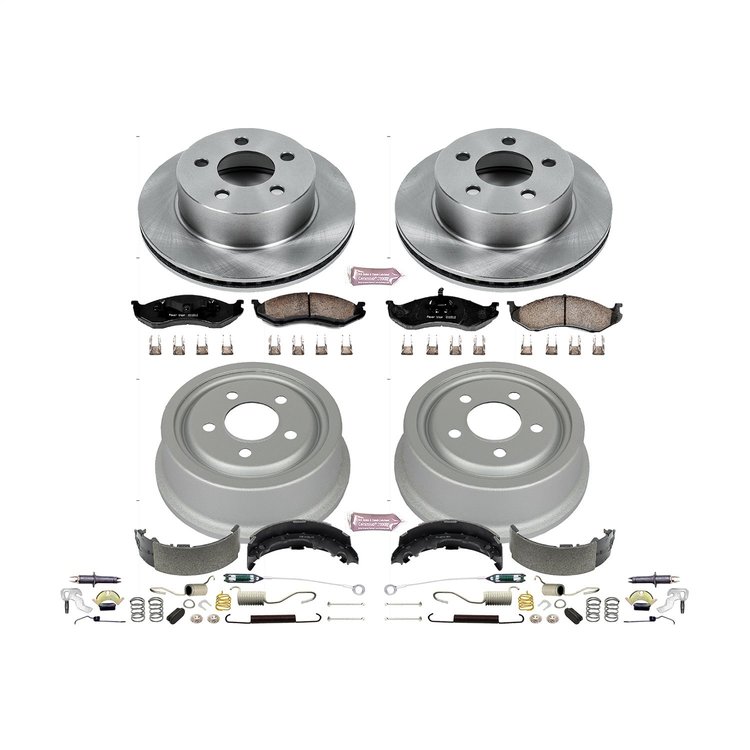 Autospecialty OE Stock Replacement 1-Click Daily Driver Brake Kit