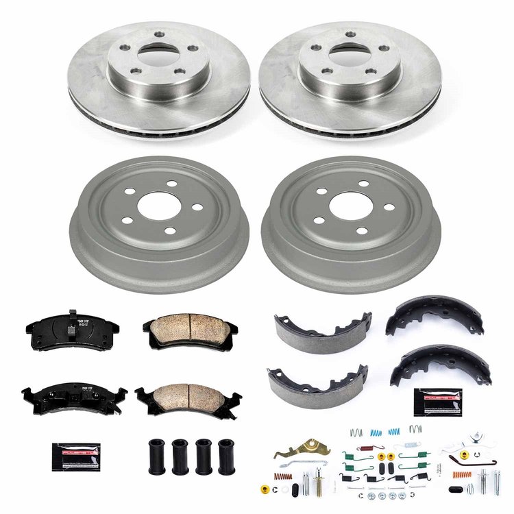Autospecialty OE Stock Replacement 1-Click Daily Driver Brake Kit