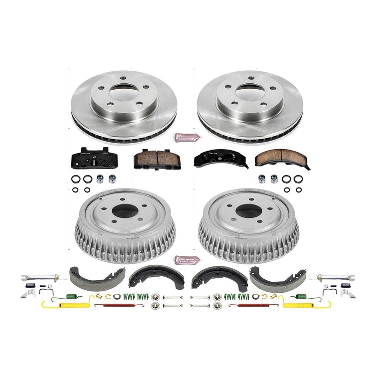 Autospecialty OE Stock Replacement 1-Click Daily Driver Brake Kit