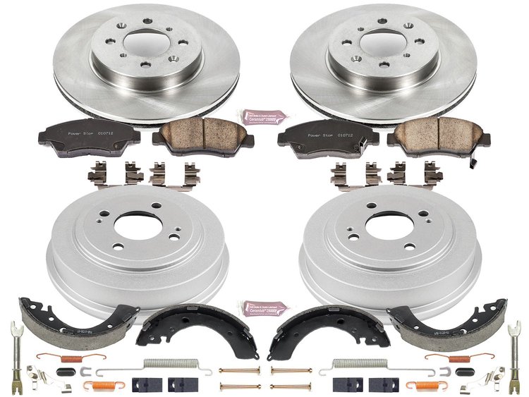 Autospecialty OE Stock Replacement 1-Click Daily Driver Brake Kit