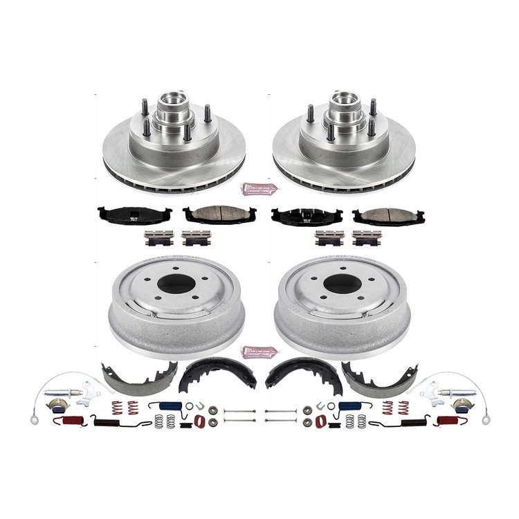 Autospecialty OE Stock Replacement 1-Click Daily Driver Brake Kit