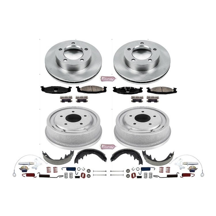 Autospecialty OE Stock Replacement 1-Click Daily Driver Brake Kit