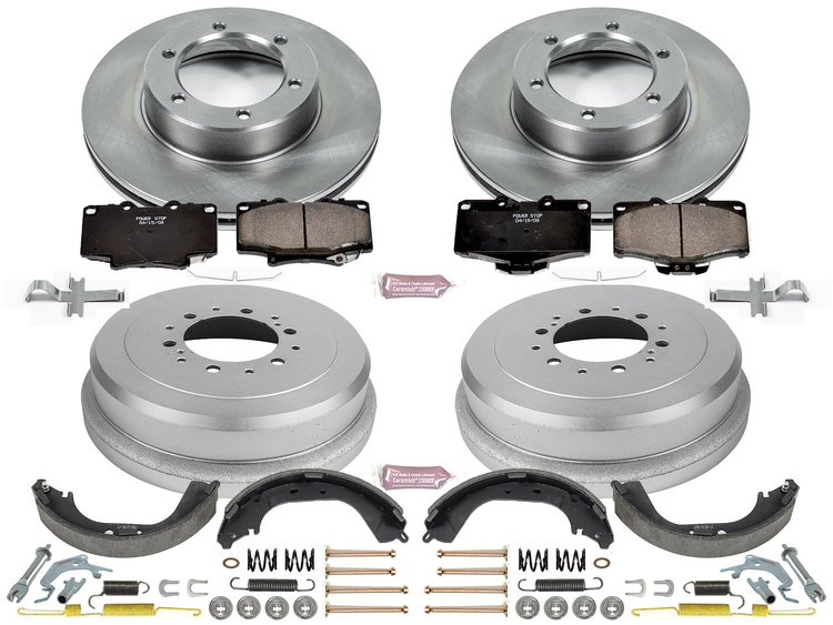 Autospecialty OE Stock Replacement 1-Click Daily Driver Brake Kit