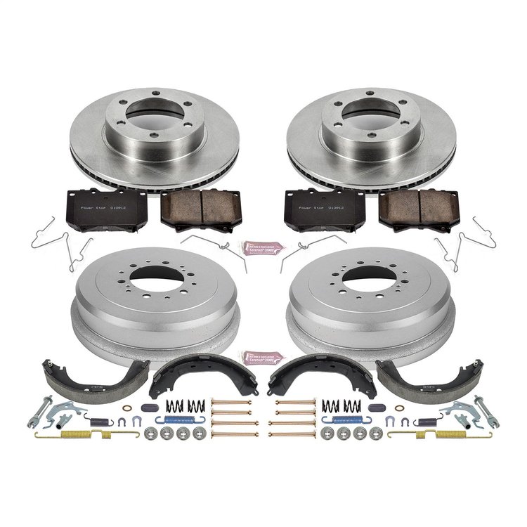 Autospecialty OE Stock Replacement 1-Click Daily Driver Brake Kit