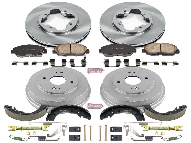 Autospecialty OE Stock Replacement 1-Click Daily Driver Brake Kit