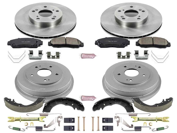 Autospecialty OE Stock Replacement 1-Click Daily Driver Brake Kit