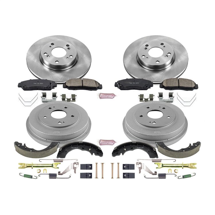 Autospecialty OE Stock Replacement 1-Click Daily Driver Brake Kit