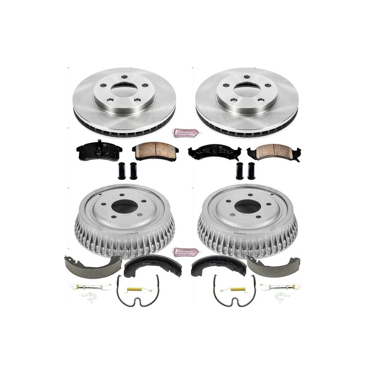 Autospecialty OE Stock Replacement 1-Click Daily Driver Brake Kit
