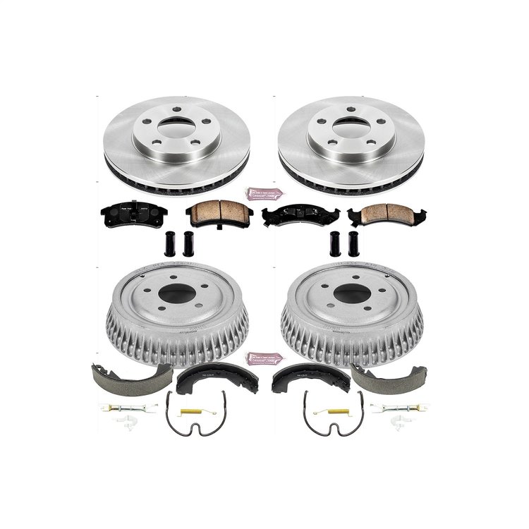 Autospecialty OE Stock Replacement 1-Click Daily Driver Brake Kit