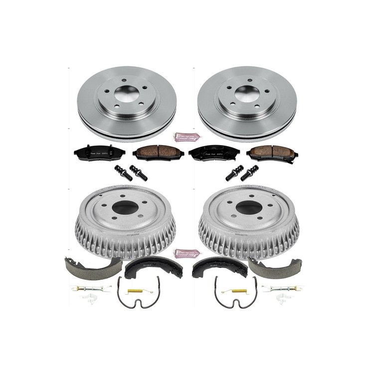 Autospecialty OE Stock Replacement 1-Click Daily Driver Brake Kit