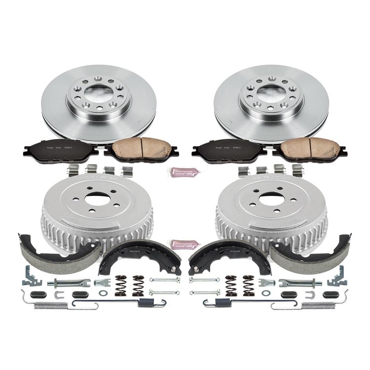 Autospecialty OE Stock Replacement 1-Click Daily Driver Brake Kit