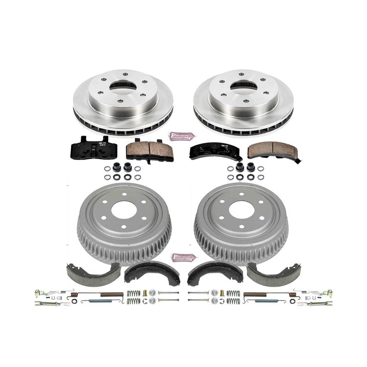 Autospecialty OE Stock Replacement 1-Click Daily Driver Brake Kit