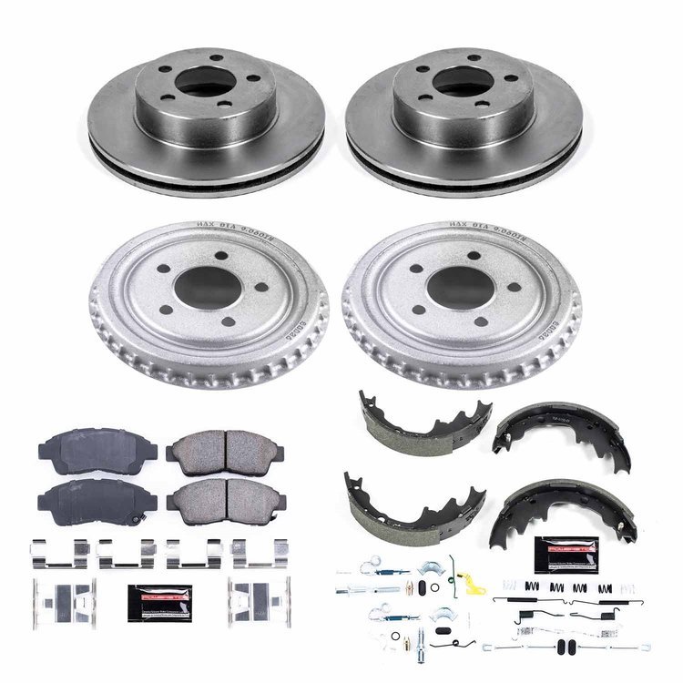 Autospecialty OE Stock Replacement 1-Click Daily Driver Brake Kit