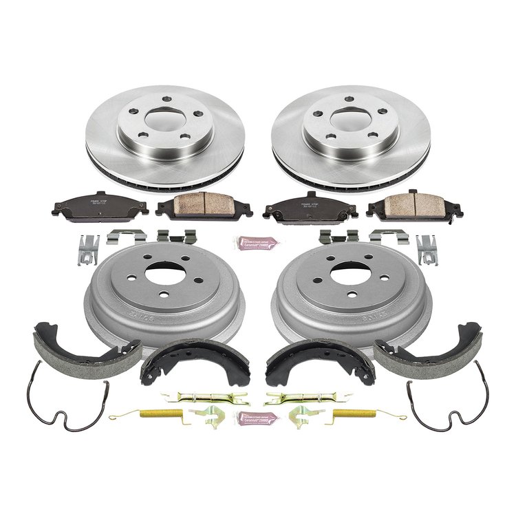 Autospecialty OE Stock Replacement 1-Click Daily Driver Brake Kit