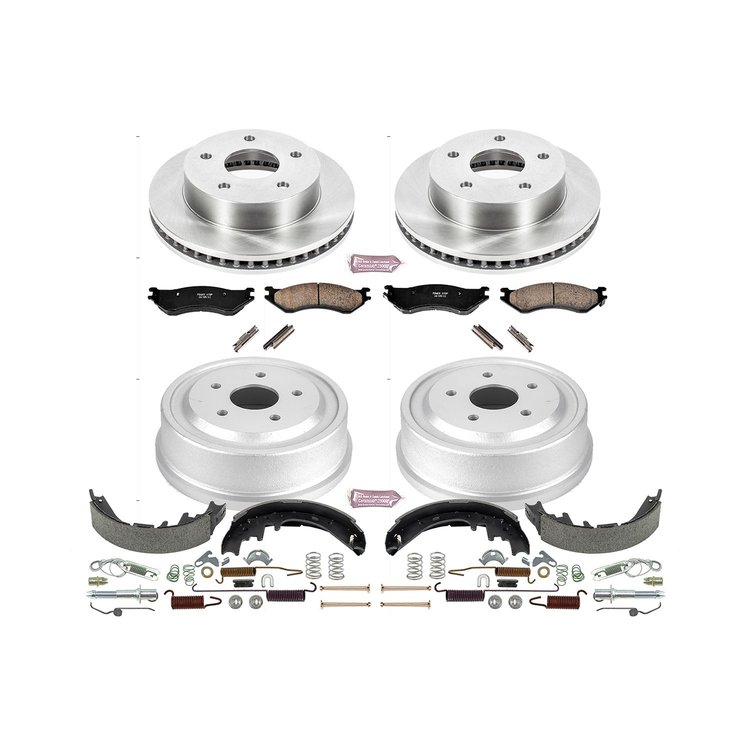 Autospecialty OE Stock Replacement 1-Click Daily Driver Brake Kit