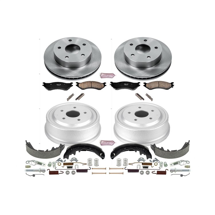 Autospecialty OE Stock Replacement 1-Click Daily Driver Brake Kit