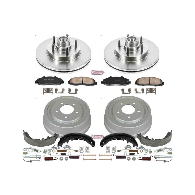 Autospecialty OE Stock Replacement 1-Click Daily Driver Brake Kit