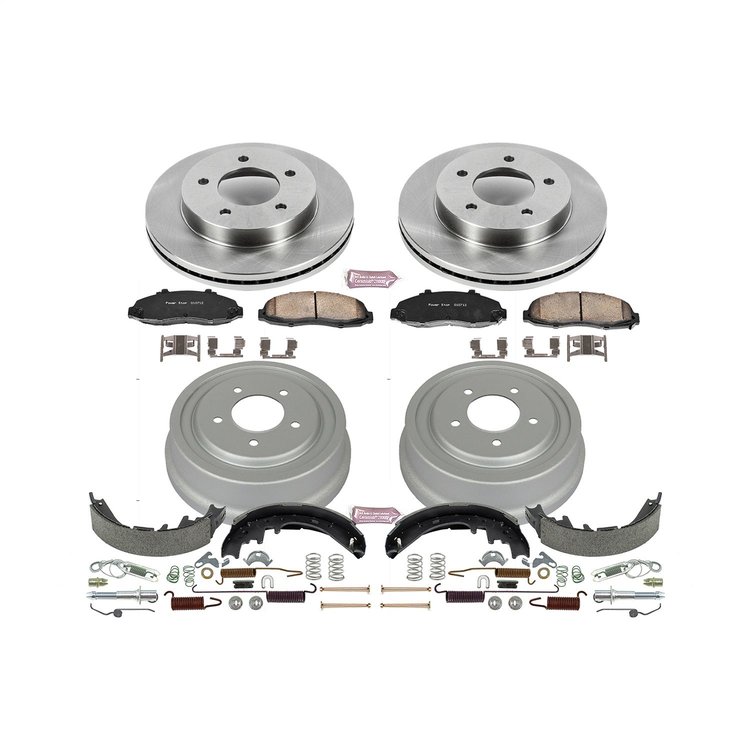 Autospecialty OE Stock Replacement 1-Click Daily Driver Brake Kit