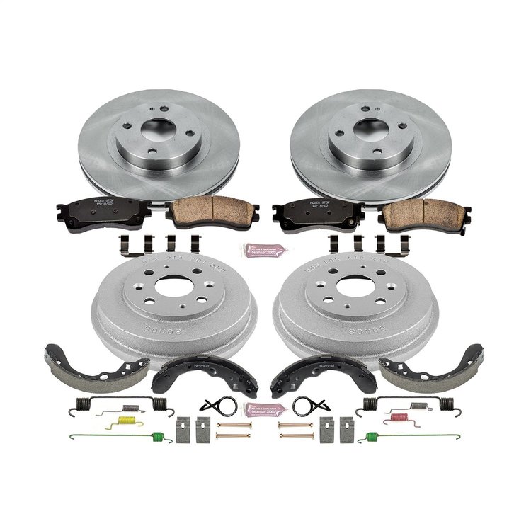 Autospecialty OE Stock Replacement 1-Click Daily Driver Brake Kit