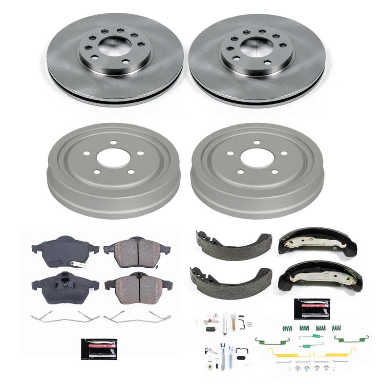 Autospecialty OE Stock Replacement 1-Click Daily Driver Brake Kit